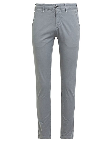 HAMAKI-HO Casual trouser Grey 98% Cotton, 2% Elastane