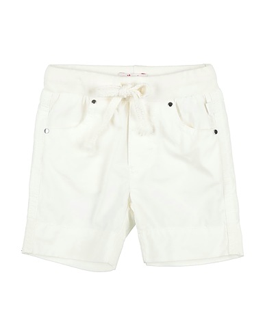 IL GUFO Shorts & Bermuda White 100% Cotton, Elastane