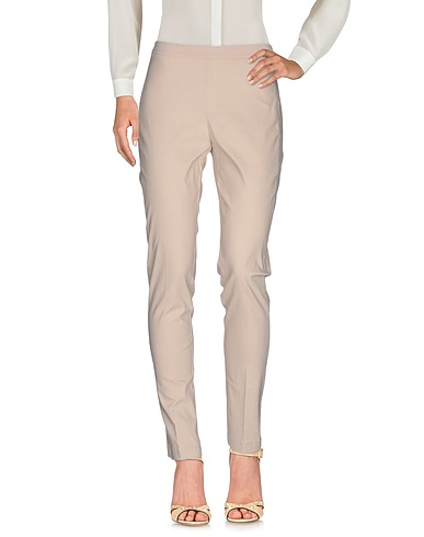 TWINSET Casual trouser Beige 74% Viloft®, 22% Polyamide, 4% Elastane