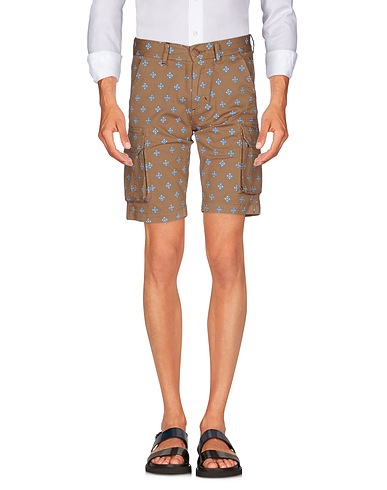 SUN 68 Shorts & Bermuda Khaki 98% Cotton, 2% Elastane
