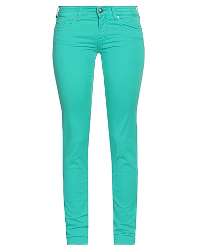 JACOB COHЁN Casual trouser Green 48% Lyocell, 46% Cotton, 6% Elastane