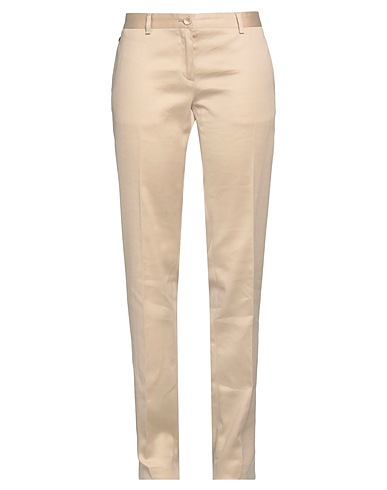 GRIFONI Casual pants Cream 98% Cotton, 2% Elastane