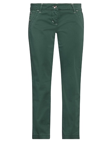 JACOB COHЁN Pantalone Verde scuro 97% Cotone, 3% Elastan