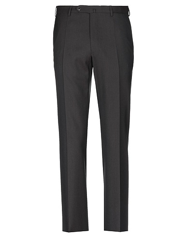 INCOTEX Casual trouser Dark brown 100% Super 100s Wool