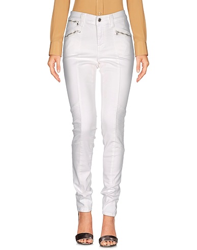 JONNY-Q Pantalon Blanc 91% Coton, 6% Fibre T-400, 3% Élasthanne