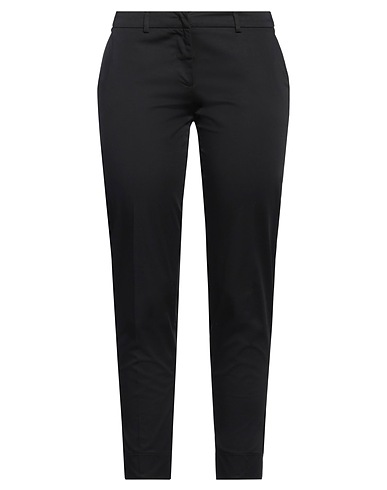 SEVENTY VENEZIA Casual trouser Black 97% Cotton, 3% Elastane