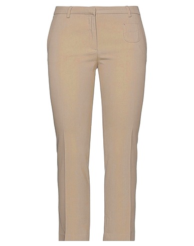 TRUE ROYAL Casual trouser Camel 78% Cotton, 20% Viscose, 2% Elastane