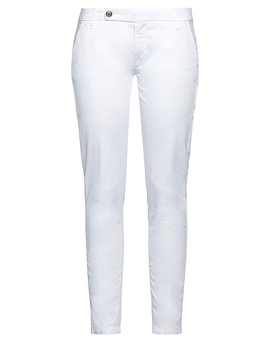 TRUE NYC® Pantalone Bianco 98% Cotone, 2% Elastan
