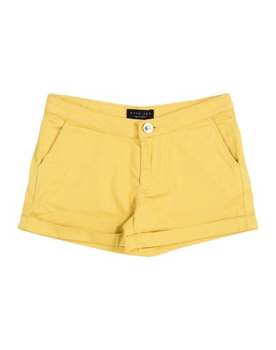 Shop Twinset Toddler Girl Shorts & Bermuda Shorts Yellow Size 6 Cotton, Elastane
