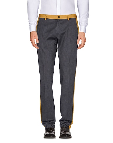 DOLCE&GABBANA Casual pants Grey 100% Cotton
