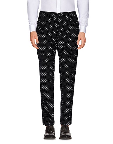 DOLCE&GABBANA Casual trouser Black 100% Virgin Wool
