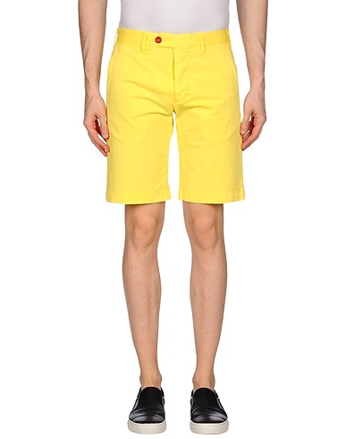 REFRIGIWEAR Shorts & Bermuda Giallo 98% Cotone, 2% Elastan