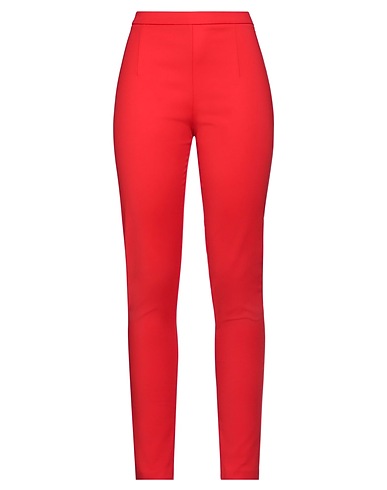 PATRIZIA PEPE Casual pants Red 48% Cotton, 45% Polyamide, 7% Elastane