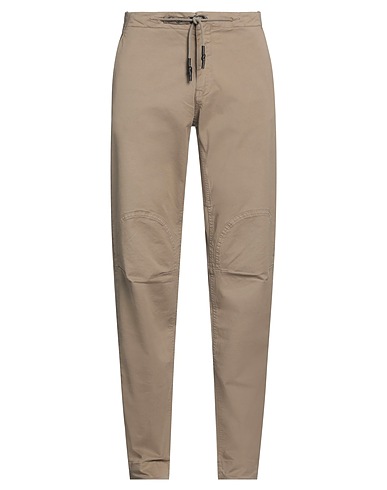 TIGER JAY Casual pants Sand 98% Cotton, 2% Elastane