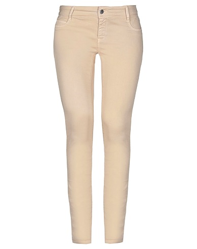 MET JEANS Casual trouser Sand 98% Cotton, 2% Elastane