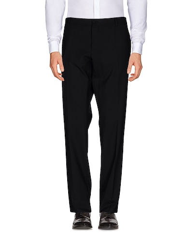 DOLCE&GABBANA Casual trouser Black 97% Virgin Wool, 3% Elastane