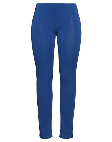 PIANURASTUDIO Casual trouser Blue 76% Acetate, 19% Polyamide, 5% Elastane
