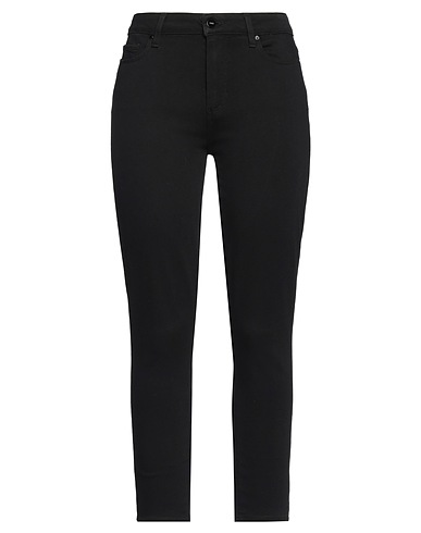 PAIGE Denim trousers Black 54% Rayon, 23% Cotton, 22% Polyester, 1% Elastane