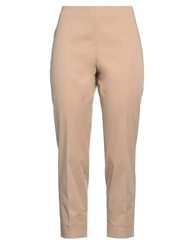 CAPPELLINI by PESERICO Pantalone Nocciola 98% Cotone, 2% Elastan
