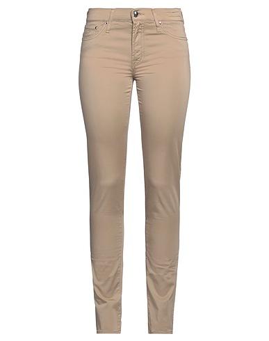 JACOB COHЁN Casual pants BEIGE 98% Cotton, 2% Elastane