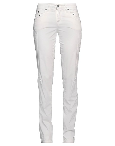 JAGGY Hosen Weiß 98% Baumwolle, 2% Elastan