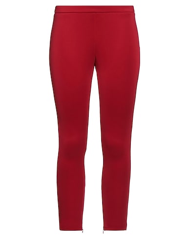 KAOS Casual pants Red 94% Polyester, 6% Elastane