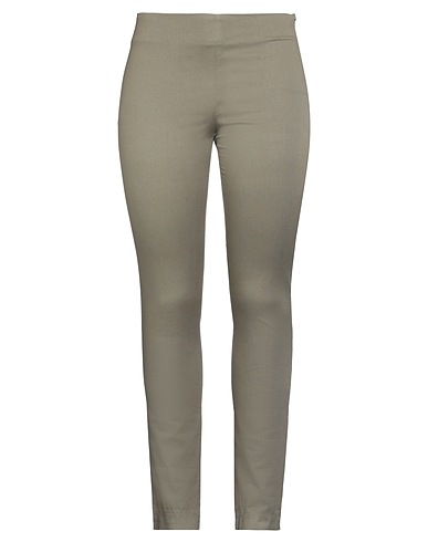 HACHE Casual pants Khaki 97% Cotton, 3% Elastane