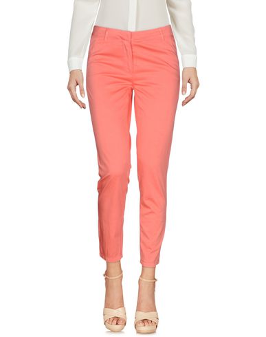 Blue Les Copains Pants In Coral