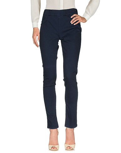 MARANI JEANS Casual trouser Midnight blue 98% Cotton, 2% Elastane