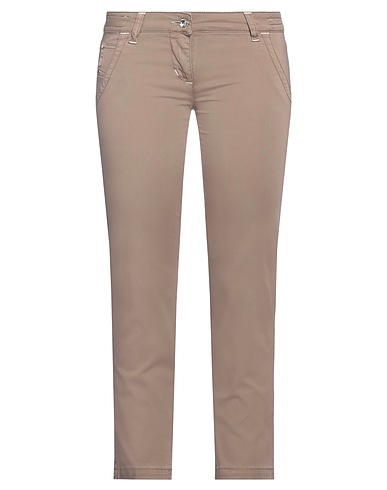 JACOB COHЁN Casual trouser Khaki 97% Cotton, 3% Elastane