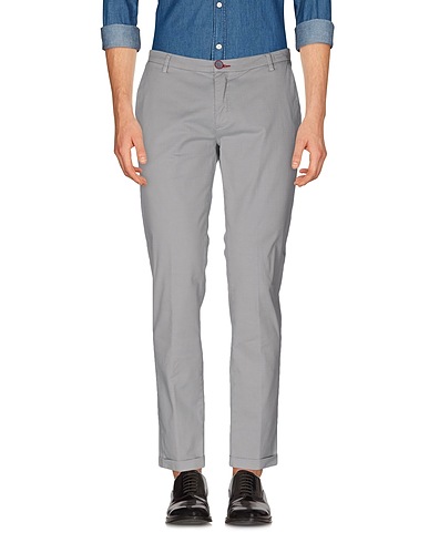 YAN SIMMON | Grey Men‘s Casual Pants | YOOX