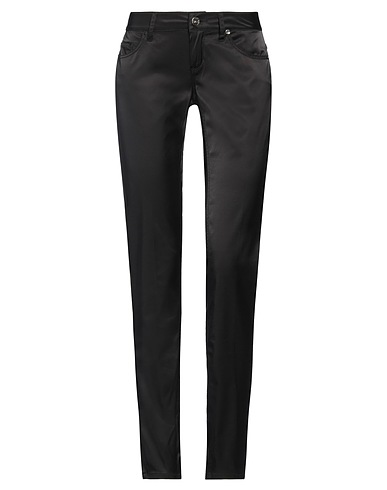 LIU •JO Casual trouser Black 53% Polyamide, 44% Cotton, 3% Elastane