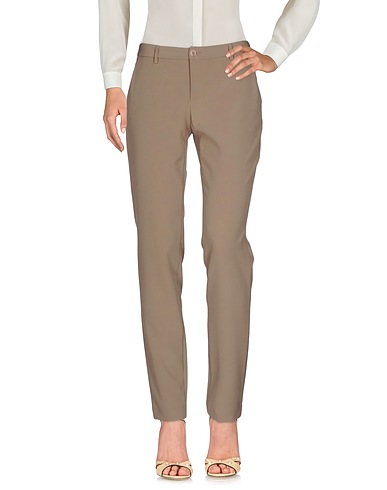 LIU •JO Casual trouser Khaki 88% Cotton, 12% Elastane