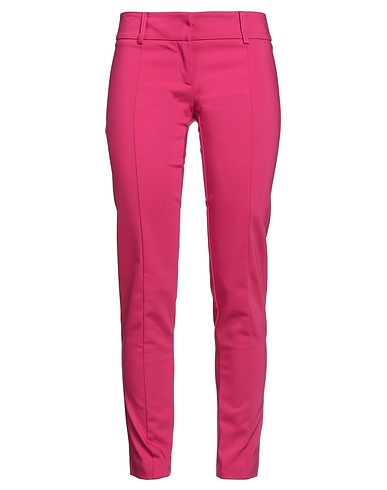 PATRIZIA PEPE 캐주얼 바지 푸크시아 핑크 49% 코튼, 48% 폴리에스테르, 3% 엘라스테인