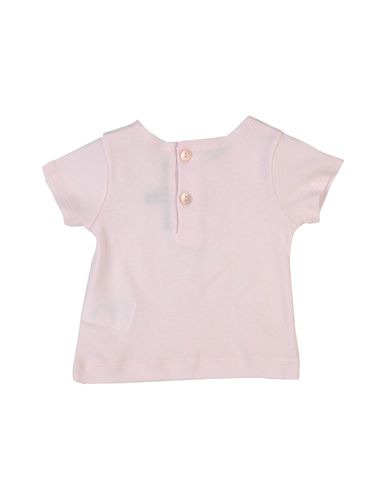 Shop Lili Gaufrette Newborn Girl T-shirt Light Pink Size 3 Cotton