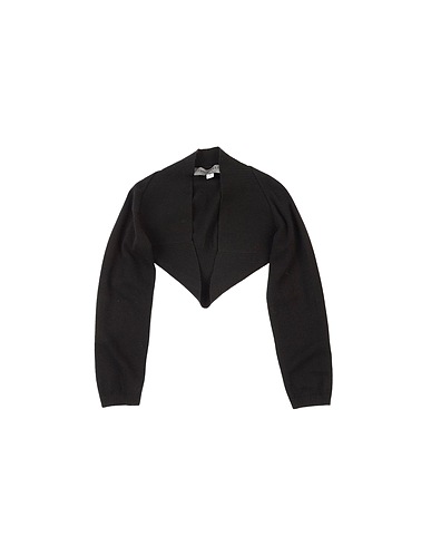 SIMONETTA Bolero Schwarz 75% Viskose, 25% Polyester