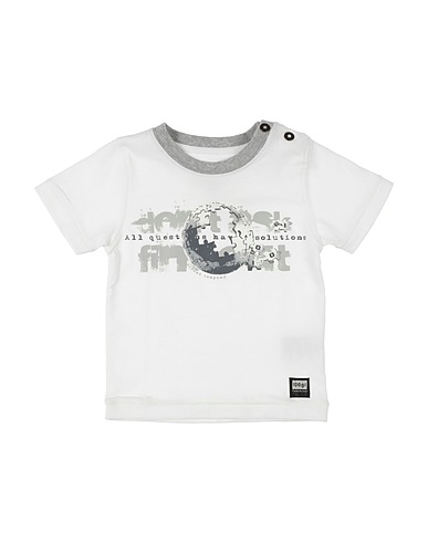 TIMBERLAND T-shirt Bianco 100% Cotone, Elastan