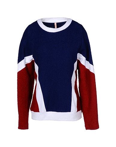 NO KA 'OI Sweatshirt AOLOA TOP
 Midnight blue 80% Cotton, 20% Polyester