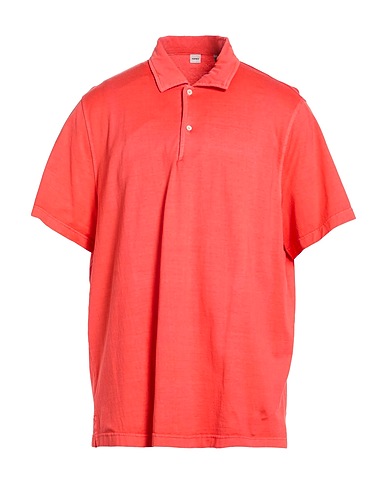 ASPESI Polo shirt Tomato red 100% Cotton