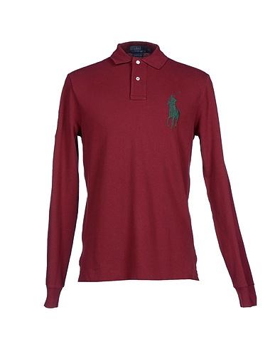 POLO RALPH LAUREN Polo Burdeos 100% Algodón