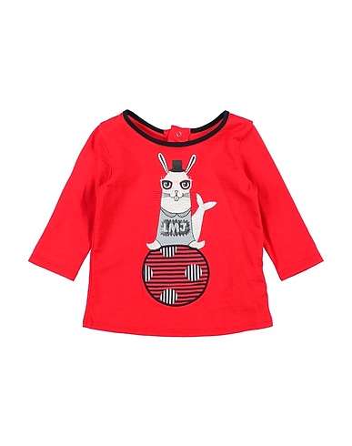 MARC JACOBS T-shirt Red 50% Modal, 50% Cotton