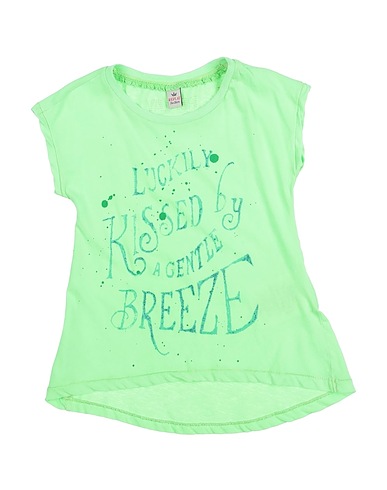 REPLAY & SONS T-shirt Acid green 100% Cotton