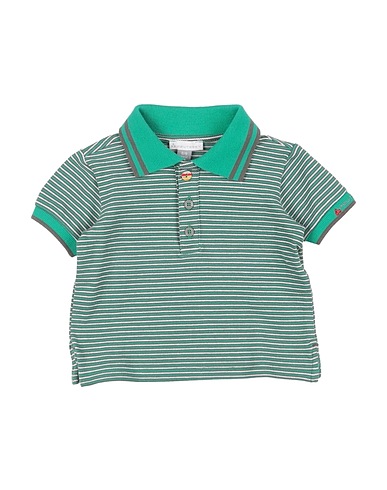 PEUTEREY Polo shirt Green 96% Cotton, 4% Elastane