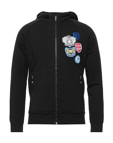 BIKKEMBERGS スウェット ブラック コットン 100%