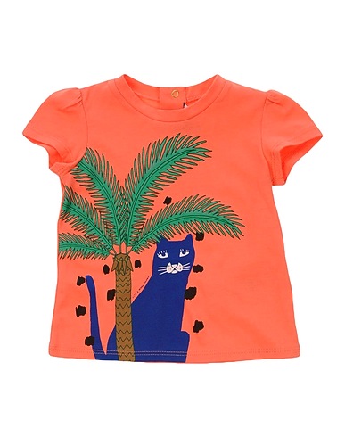MARC JACOBS T-shirt Salmon pink 50% Cotton, 50% Modal