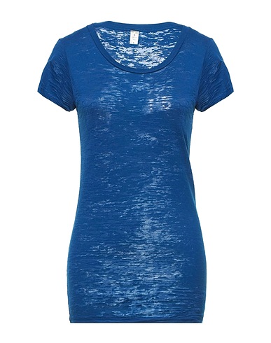 ALTERNATIVE® Basic T-shirt Blue 50% Polyester, 50% Cotton