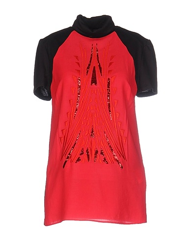 BYBLOS Top Red 73% Viscose, 27% Polyester