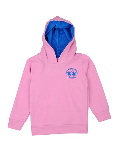 LA MARTINA Hooded track jacket  Pink 100% Polyamide