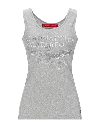 AERONAUTICA MILITARE Vest Grey 92% Cotton, 8% Elastane