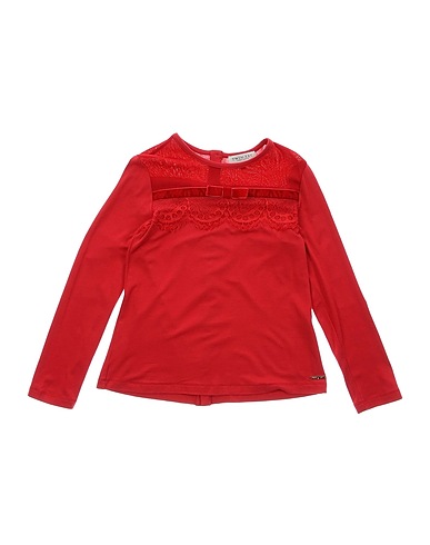 TWINSET T-shirt Rosso 93% Viscosa, 7% Elastan